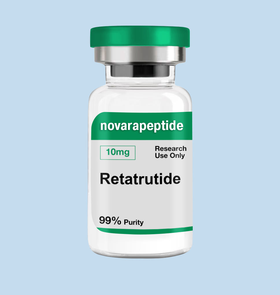 retatrutide-10mg.jpg Retatrutide 10mg (10 Vials / Kit) - Image 1